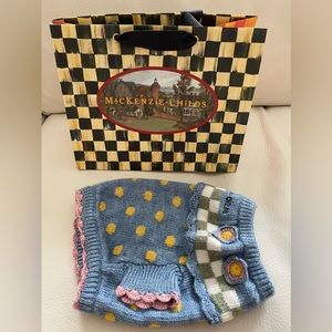 Mackenzie-Childs pet sweater